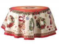 Скатертина Nativity Lefard d140 червоний Home Textile