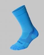 Шкарпетки 2XU Vectr Light Cushion Crew Socks UA7005e_AZB/SUF синій