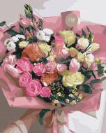 Картина по номерам Букет для самой дорогой BS37529 40x50 см Brushme