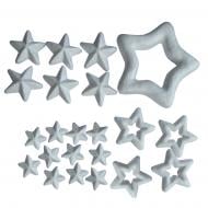 Заготовка пенопластовая Набор звезд микс 743149 22 шт. Santi