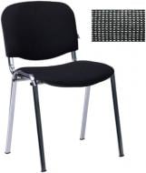 Стул AMF Art Metal Furniture Iso хром А-14 серо-черный