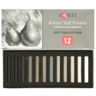 Пастель сухая Grey Tones 12 цветов 353698 Santi