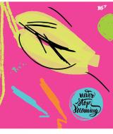 Тетрадь школьная 24 листа клетка Paint Brush (763254) YES