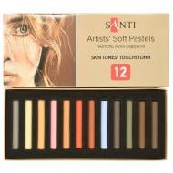 Пастель сухая Skin Tones 12 цветов 353697 Santi