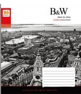 Тетрадь школьная 48 линия B&W cities YES
