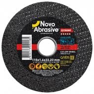 Круг відрізний NovoAbrasive 115 x 1,6 x 22,23 мм NAECD11516