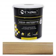 Лазурь-антисептик UniSil для дерева Aqua Antiseptik мореный дуб шелковистый глянец 10 л