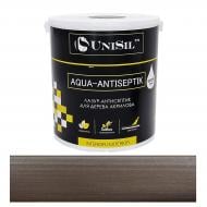 Лазур-антисептик UniSil для дерева Aqua Antiseptik палісандр шовковистий глянець 0,75 л