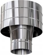 Дефлектор димохідний 0,5 мм нерж Ф180 мм Versia-Lux Дефлектор димохідний 0,5 мм нерж Ф180 мм Versia-Lux