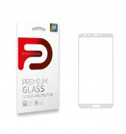 Захисне скло Armorstandart Huawei Y7 2018/Honor 7C Pro White (ARM52473-GFG-BK) Full Glue
