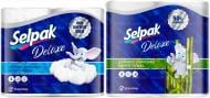 Набір папір туалетний SELPAK Deluxe 3 шар. 4 шт. + рушник паперовий SELPAK Deluxe 3 шар. 2 шт.