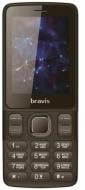 Мобільний телефон Bravis C240 Middle DS black