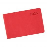 Планировщик 2025 Monte 128 стр. 10x15 см красный Leo Planner