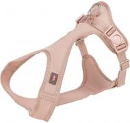 Шлея Trixie для собак Comfort Soft мягкая XXS-XS 28–40 см / 15 мм пудровый