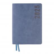 Дневник датированный серо-голубой 368 стр. Leo Planner Agenda A5 2025 252549