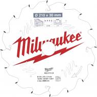 Пиляльний диск Milwaukee PFTE THIN KERF 210x30 Z16 4932471324