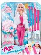 Кукла Ася Зимняя красавица блондинка 35129