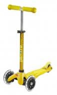 Самокат Micro Minideluxe yellow LED самокат 3-колісний жовтий MMD053