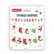 Декоративна гірлянда YES! Fun Новорічна 11 фігурок 3 м (974922)