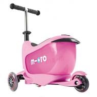 Самокат-біговел Micro Mini2go deluxe pink рожево-чорний ММD029