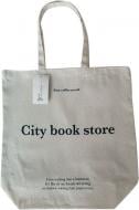 Сумка-шопер Luna City book store 42х40х13,5 см бежевий