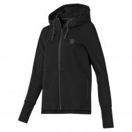 Джемпер Puma Ferrari Wmn Hooded Sweat Jac 59543901 р. XS черный