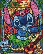 Картина по номерам Стич в мозаике BS52787 40x50 см Brushme