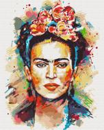 Картина по номерам Красочная Фрида BS52786 40x50 см Brushme Картина по номерам Красочная Фрида BS52786 40x50 см Brushme