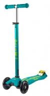 Самокат Micro Maxideluxe petrol green бирюзово-зеленый ММD045