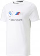 Футболка Puma BMW MMS ESS LOGO TEE PUMA WHITE 53814802 р.S белый Футболка Puma BMW MMS ESS LOGO TEE PUMA WHITE 53814802 р.S белый