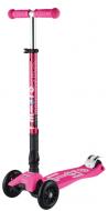 Самокат Micro Maxideluxe shocking pink ТF-ручка ярко-розовый MMD064