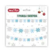 Декоративная гирлянда YES! Fun Снежинки 10 фигурок 3 м (974924) Декоративная гирлянда YES! Fun Снежинки 10 фигурок 3 м (974924)