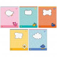 Тетрадь школьная 12 листов косая линия Stand with Ukraine (767214) YES