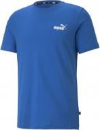 Футболка Puma ESS SMALL LOGO TEE PUMA ROYAL 58666858 р.XL синій