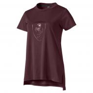Футболка Puma Ferrari Wmn Big Shield Tee 59544204 р.L красный