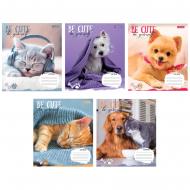 Тетрадь школьная 12 листов линия Be cute (766941) 1 вересня