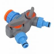 Распределитель 2-канальный Gruntek 1"-3/4" с регулировкой потоков (296693059)