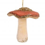 Украшение новогоднее YES! Fun Гриб 11 см бронзовый 974985