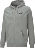 Джемпер Puma ESS SMALL LOGO FZ HOODIE TR MEDIUM GRAY 58670403 р.XL серый Джемпер Puma ESS SMALL LOGO FZ HOODIE TR MEDIUM GRAY 58670403 р.XL серый