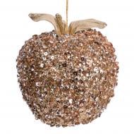 Украшение новогоднее YES! Fun Яблоко 10 см золотистый 974981