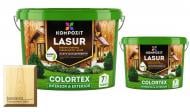 Лазурь Kompozit COLORTEX Бесцветная 10 л + Лазурь Kompozit COLORTEX Бесцветная 2,5 л