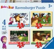 Пазл Ravensburger Маша и Медведь 4 в 1 07028R