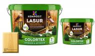 Лазурь Kompozit COLORTEX Сосна 10 л + Лазурь Kompozit COLORTEX Сосна 2,5 л