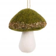 Украшение новогоднее YES! Fun Гриб 9 см зеленый/золотой 974986 Украшение новогоднее YES! Fun Гриб 9 см зеленый/золотой 974986