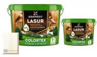 Лазурь Kompozit COLORTEX Белая 10 л + Лазурь Kompozit COLORTEX Белая 2,5 л