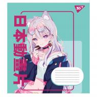 Тетрадь школьная 12 листов линия Anime cartoons (766540) YES