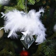 Украшение новогоднее YES! Fun Ромб с перьями 17 см мульти 974934 Украшение новогоднее YES! Fun Ромб с перьями 17 см мульти 974934