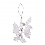 Украшение новогоднее YES! Fun Омела 14 см бело-серебряный 974939 Украшение новогоднее YES! Fun Омела 14 см бело-серебряный 974939