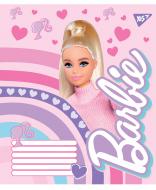 Тетрадь школьная 12 листов линия Barbie (766201) YES