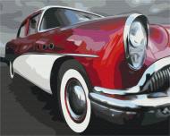 Картина по номерам Ретро скорость BS52686 40x50 см Brushme Картина по номерам Ретро скорость BS52686 40x50 см Brushme